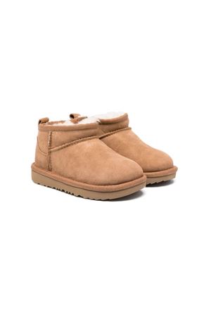 brown leather boots UGG KIDS | 1130750TCHE